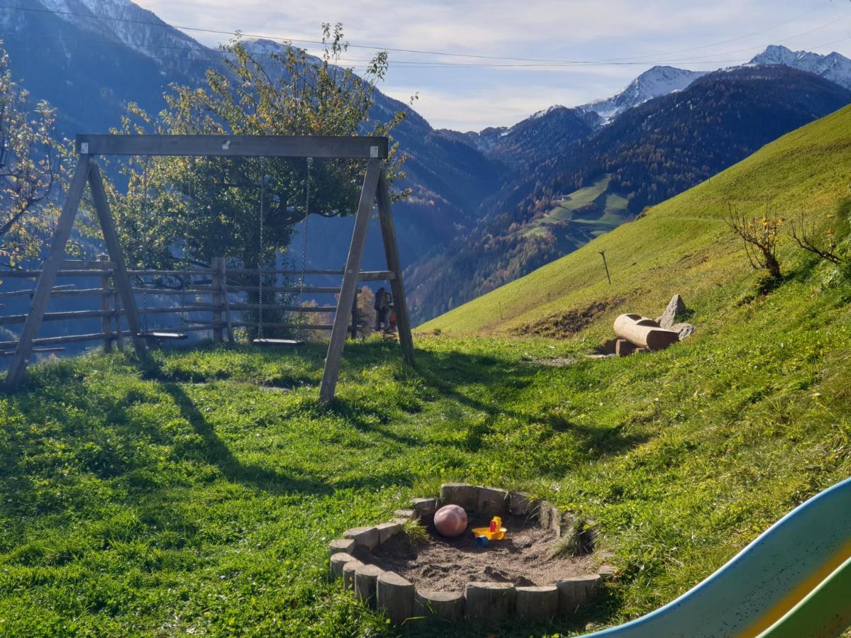 Ferienwohnung Maiernhof Bauernhof Ultental ซาน พานคราซิโอ ดิอุลติโม ภายนอก รูปภาพ